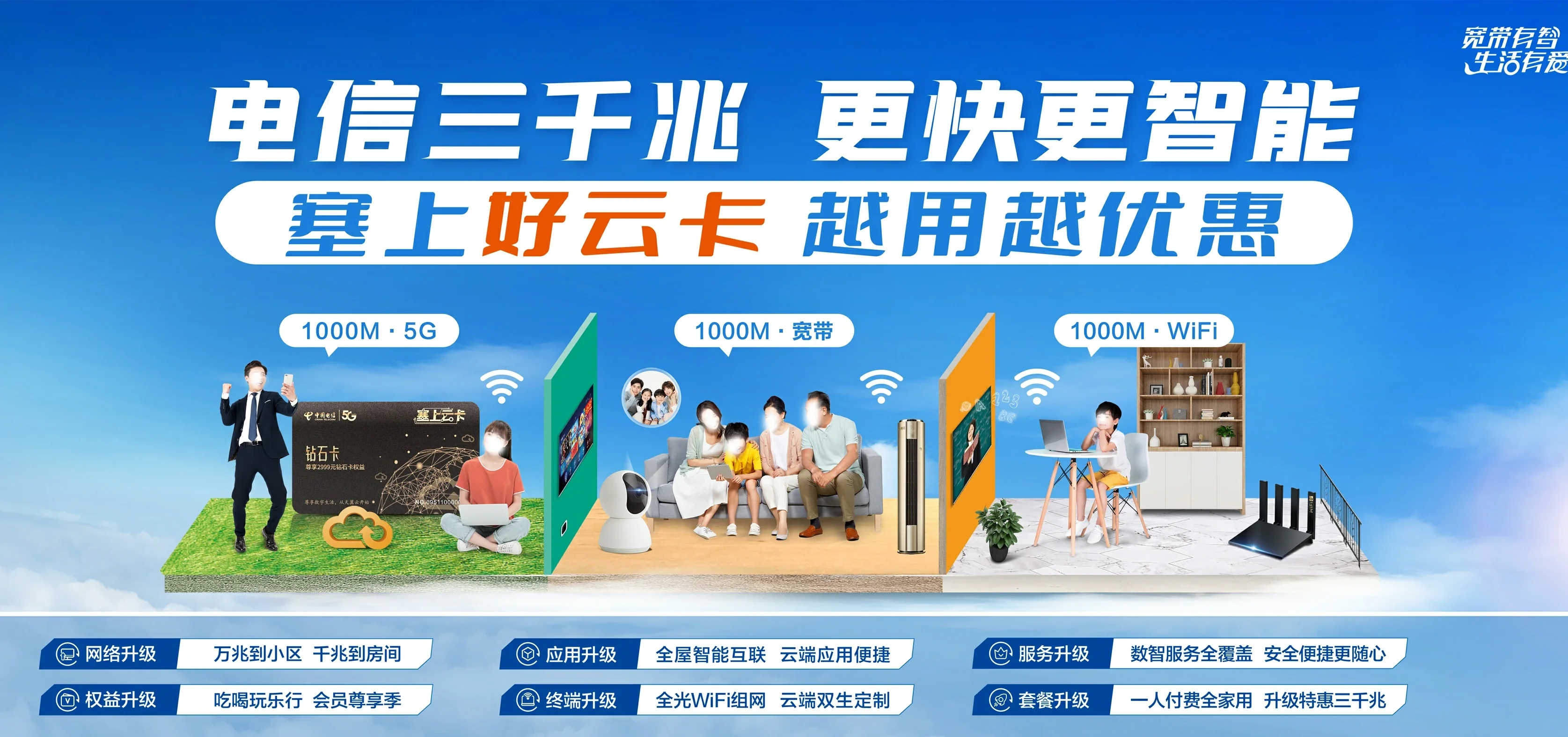 中国电信 黑水县电信宽带 宽带套餐